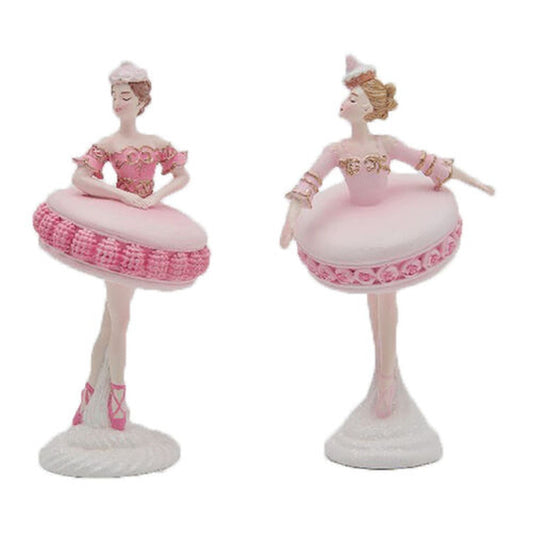 Nutcracker Sweet Shoppe Set Of 2 Assortment 5In Cake Ladies Dancing