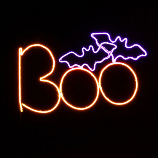 Boo Neon Sign LED