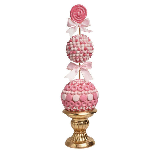 December Diamonds Pink/ Gold Candy Topiary.