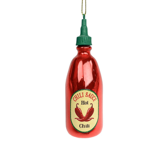 Hot Sauce Ornament 4"