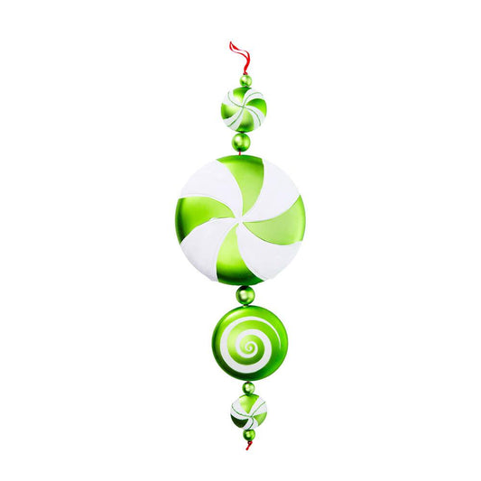 Lime Green Candy Dangle Ornament - 20 Inch