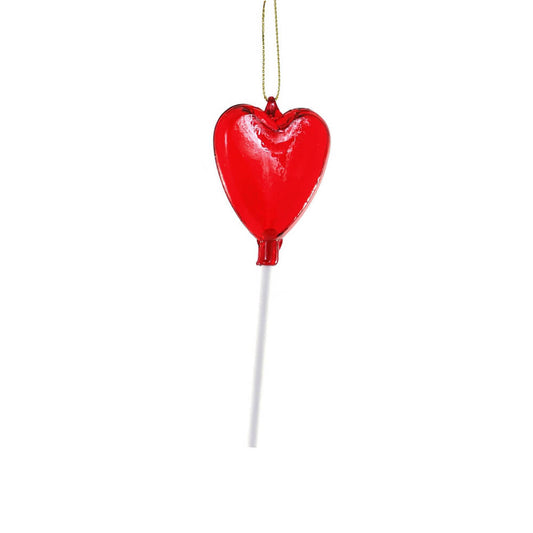 PRESALE: Heart Lollipop Ornament 4.75"